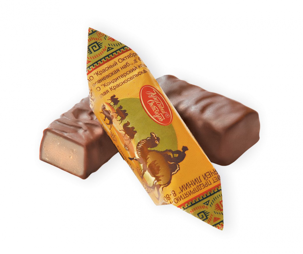 Красный октябрь конфеты (вес) Кара Кум