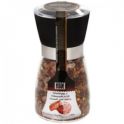 Джаст Гр приправа 130г для мяса с Гималайской солью мельница Джаст Гр приправа 130г для мяса с Гималайской солью мельница