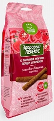 Злаково-овощные палочки Здоровый перекус 50г с паприкой,жгучим перцем и ячменем Злаково-овощные палочки Здоровый перекус 50г с паприкой,жгучим перцем и ячменем