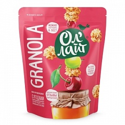 Мюсли ОлЛайт 280г Запечённые медовые с ягодами