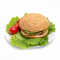 Бургер с мясом 220г шт.