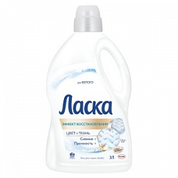 Гель Ласка 1л д/стирки д/белого