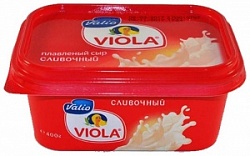 Сыр Виола 400г плавленый Сливочный 50%