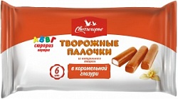 Свитлогорье творож палочки 180г Карамельная глазурь 23,0%