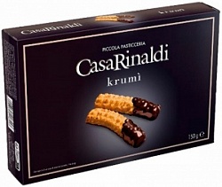 Печенье Каза Ринальди 150г Круми в шоколадной глазури