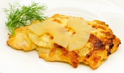 Филе куриное под ананасом вес.
