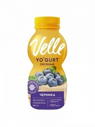 Продукт растительный Велле 230г Овсяный Питьевой Черника