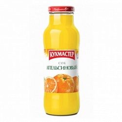 Сок Кухмастер 0,68л Апельсиновый с/б