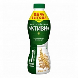 Йогурт АктиБио 870г Злаки 1,6% бут