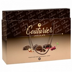 Кутюрье Конфеты 320г Набор подарочный Двойная бежевая