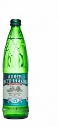 Вода Аллея Источников 0,5 л минеральная №17 ст/б евро