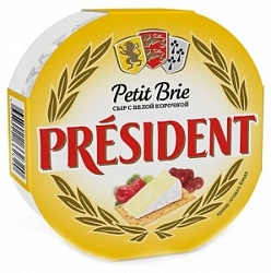 Сыр Президент 125г Петит Бри с бел плесенью 60%