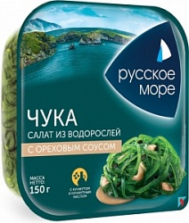 Салат Русское Море 150г Чука с орех соусом из морских водорослей