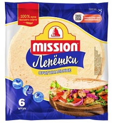 Лепёшки Миссион 250г Оригинальные
