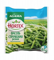 Фасоль Агама 400г Стручковая резаная