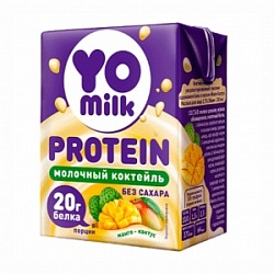 Коктейль молочный Yomilk Protein 200мл Манго-Кактус 1,5%