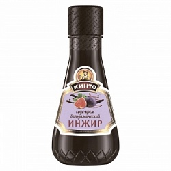 Соус крем Кинто 185г бальзамический инжир пл/б