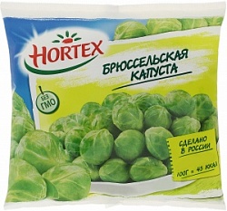 Хортекс капуста 400г Брюссельская с/м