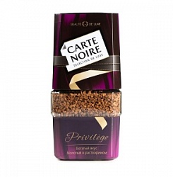 Кофе Карт Нуар 95г Привиледж раствор.с доб.молотого ст/б Кофе Карт Нуар 95г Привиледж раствор.с доб.молотого ст/б