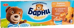 Медвежонок Барни пирожное 150г сгущен молоко