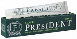 Президент зубная паста 75мл Классик
