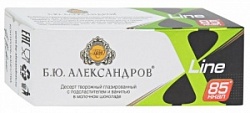Б.Ю. Александров десерт творожный 50г X-Line с подсластит и ванилью в мол шок 0,5%