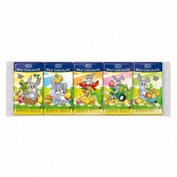 Шоколад Онли 5*15г Пасхальный молочный