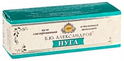 Б.Ю.Александров нуга 40г глазираванная в молочном шоколаде 30%