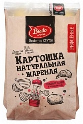 Картошка жареная Бруто 150г рифленая розовый перец