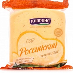Сыр Киприно (вес) Российский полутвердый 50% (1,5кг)