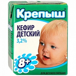 Крепыш Кефир детский 200г 3,2%