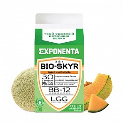 Напиток кисломолочный Экспонента 0,5л BIO-SKYR 3в1 Дыня Канталупа