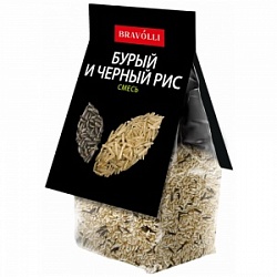 Крупа Браволли 350г Бурый и черный рис Крупа Браволли 350г Бурый и черный рис