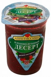 Десерт Аппетисимо 500г плодово-ягодный Лесное ассорти