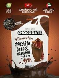 Финики Шоколате 90г с кремом из фундука в молочном шоколаде