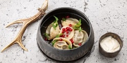 Пельмени Крымская Охота 450г Мясницкие из Оленя Пельмени Крымская Охота 450г Мясницкие из Оленя