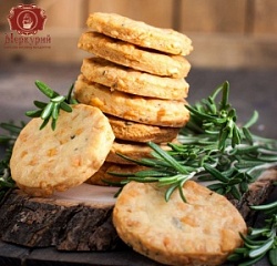 Печенье сырное с паприкой и прованскими травами, вес