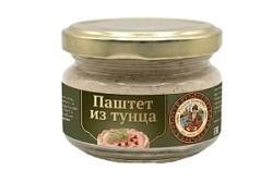 Паштет из тунца стекло 125гр 24шт ТМ Русские Консервы