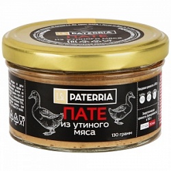 Патеррия пате 90г Утиное мясо с тремя видами перца с/б Патеррия пате 90г Утиное мясо с тремя видами перца с/б