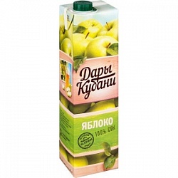 Нектар Дары Кубани 1л яблоко
