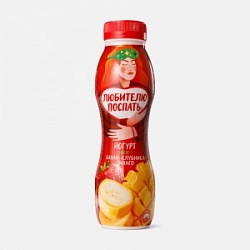 Йогурт Чудо 260г Банан-Клуб-Манго 1,9% бут