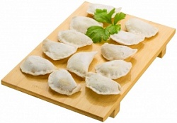 Вареники с картофелем и луком п/ф с/м вес. Вареники с картофелем и луком п/ф с/м вес.