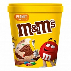 Мороженое MandMs 295г ведро