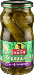 Корнишоны Дядя Ваня 460г по-Французки ст/б