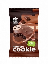 Десерт Фит Кик 40г Двойной шоколад глазир.