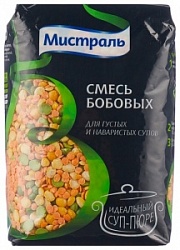 Смесь Мистраль 500г бобовых для густых и наваристых супов Смесь Мистраль 500г бобовых для густых и наваристых супов