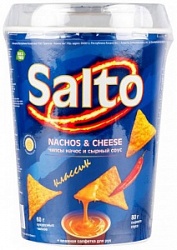 Чипсы Салто Начос кукурузные 60г Классик