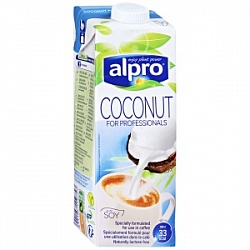 Напиток Альпро 1л Кокосовый с соей обогащенный кальцием Профессионал т/п Бельгия