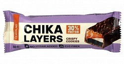 Батончик Чикалаб 60г Хруст.печенье двойной шоколад глаз.