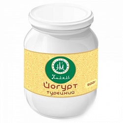 Йогурт Халалмилк 0,5кг Турецкий 4,0% стекло